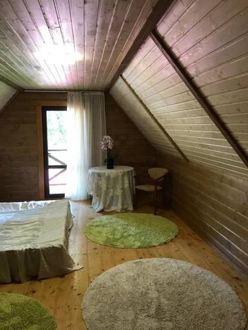 Фото номера Дом для отпуска Отель Troyanda Karpat г. Карпаты 11